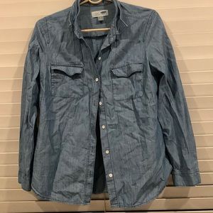 Chambray top small